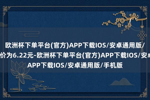 欧洲杯下单平台(官方)APP下载IOS/安卓通用版/手机版正股最新价为6.22元-欧洲杯下单平台(官方)APP下载IOS/安卓通用版/手机版