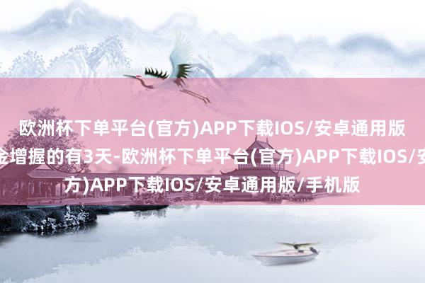 欧洲杯下单平台(官方)APP下载IOS/安卓通用版/手机版获南向资金增握的有3天-欧洲杯下单平台(官方)APP下载IOS/安卓通用版/手机版