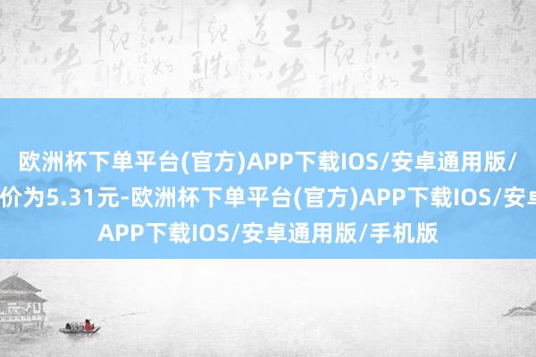 欧洲杯下单平台(官方)APP下载IOS/安卓通用版/手机版正股最新价为5.31元-欧洲杯下单平台(官方)APP下载IOS/安卓通用版/手机版