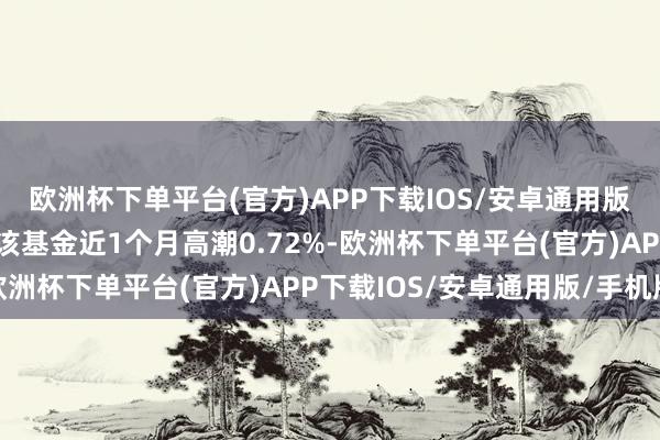 欧洲杯下单平台(官方)APP下载IOS/安卓通用版/手机版历史数据泄漏该基金近1个月高潮0.72%-欧洲杯下单平台(官方)APP下载IOS/安卓通用版/手机版